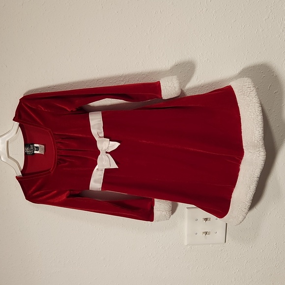 $3 in Bundle- Velvet Christmas Dress - Picture 1 of 6